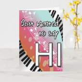 あいさつカードを言いたかった カード (黄色い花)