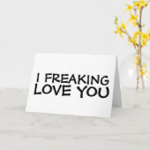 あいさつカード大好き カード (黄色い花)