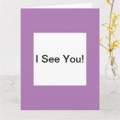 あいさつカード空白のが見える カード (黄色い花)