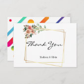 あいさつサンキューカード サンキューカード (正面/裏面)