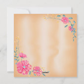 あいさつパーソナライズされたカード シーズンカード (裏面)