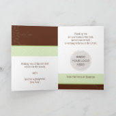 あいさつパーソナライズされたカード：：魔法のスノーフレーク2 シーズンカード (内部)