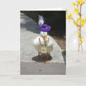 あいさつユーモアのあるカード カード (黄色い花)