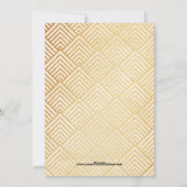 あいさつ企業の文のエレガント金ゴールド・スクリプト業務 シーズンカード (裏面)