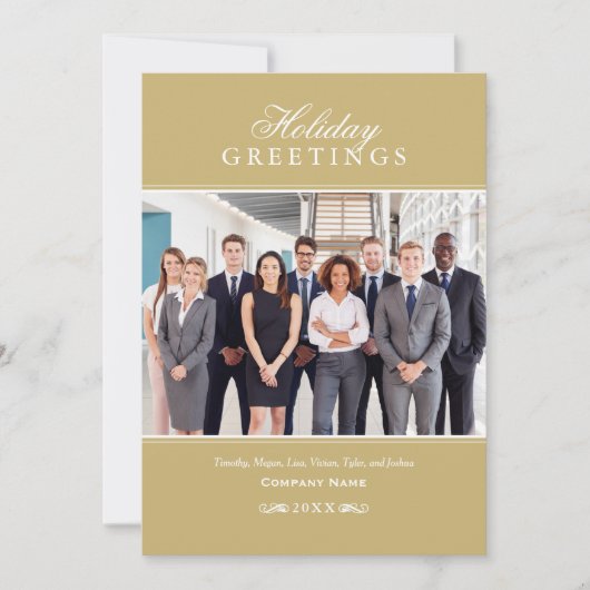 あいさつ企業の金ゴールド シーズンカード (正面)