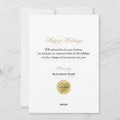 あいさつ企業の金ゴールド シーズンカード (裏面)