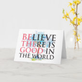 あいさつ信じカードが良い カード (黄色い花)