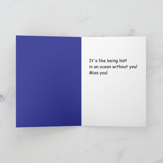 あいさつ恋しく思カード カード (内部)