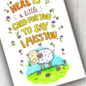 あいさつ恋しく思カード サンキューカード