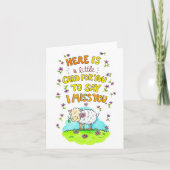 あいさつ恋しく思カード サンキューカード (正面)