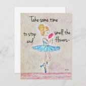 あいさつ感動的カードの個人用設定 (正面/裏面)