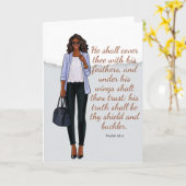 あいさつ感動的カード カード (黄色い花)