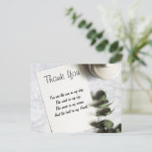 あいさつ感謝してい文 ポストカード (スタンド正面)