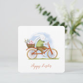 あいさつ招待状ハッピーイースター。あいさつ 招待状 (スタンド正面)