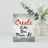 あいさつ文のように作成する カード (スタンド正面)