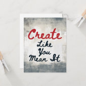 あいさつ文のように作成する カード (正面/裏面インサイチュ)