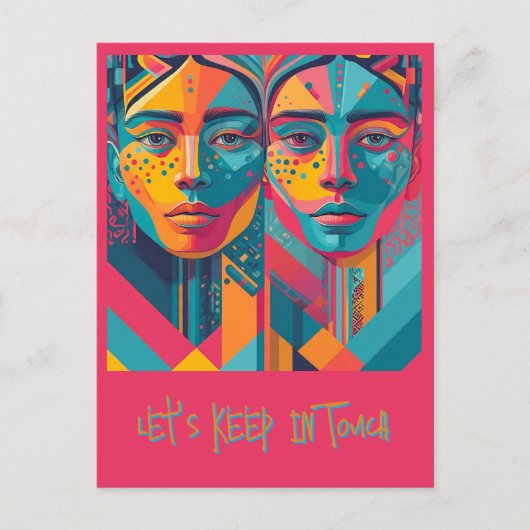 「あいさつ文はがき」 ポストカード (正面)