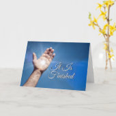 あいさつ状が済んだ カード (黄色い花)