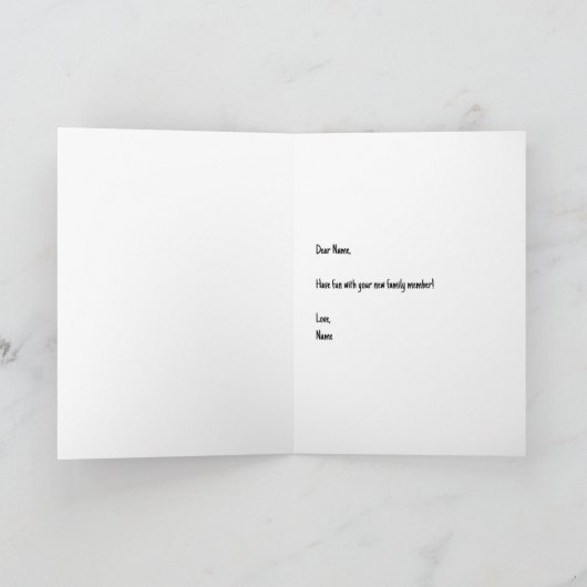 あいさつ状を頼む カード (内部)