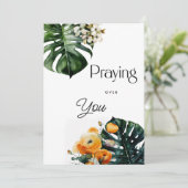 あいさつ祈きカードに対して 案内状 (スタンド正面)