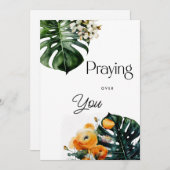 あいさつ祈きカードに対して 案内状 (正面/裏面)