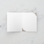 あいさつ空白のカード紅葉 サンキューカード (内部)