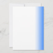 あいさつ空白のカード (裏面)