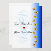 あいさつ空白のカード (正面/裏面)