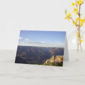 あいさつ空白のカード カード (黄色い花)