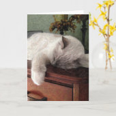 あいさつ空白のカード カード (黄色い花)