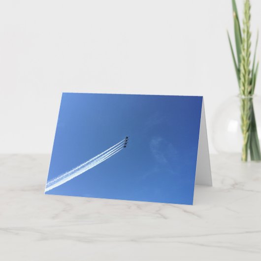 あいさつ空白のカード カード (正面)