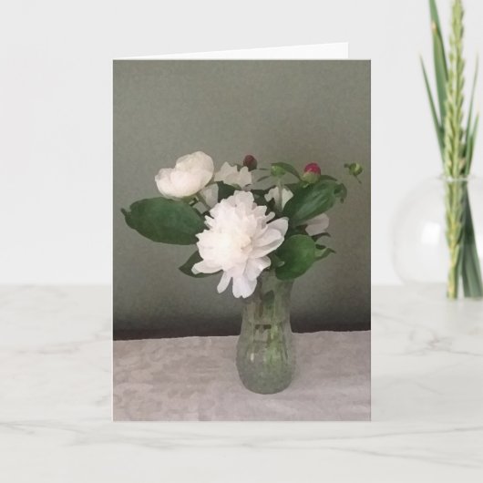 あいさつ空白のカード カード (正面)