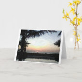 あいさつ空白のカード カード (黄色い花)