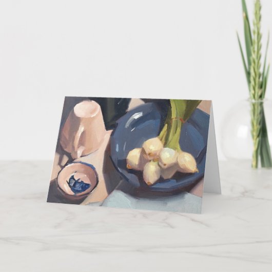 あいさつ空白のカード、サラ・セドウィックによるオリジナルアート カード (正面)