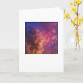 あいさつ空白のカード、写真（前面）。 カード (黄色い花)