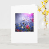 あいさつ空白のカード、写真(前面)。 カード (黄色い花)