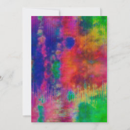 あいさつ空白のカード(絞り染めの背景) シーズンカード