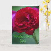 あいさつ考えきカードについて カード (黄色い花)