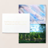 あいさつ考えきカード 箔カード (ディスプレー)