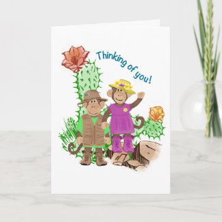 あいさつ考えるきカード カード