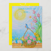 あいさつ考えるきカード シーズンカード (正面/裏面)