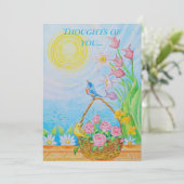 あいさつ考えるきカード シーズンカード (スタンド正面)