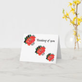 あいさつ考えるカード カード (黄色い花)