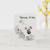 あいさつ考えカード: カード (黄色い花)