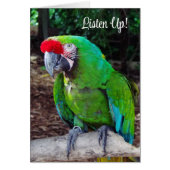 あいさつ聞カード (正面)