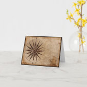 あいさつ航海のカードのマップ カード (黄色い花)