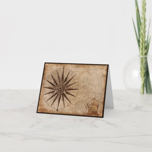 あいさつ航海のカードのマップ カード (正面)