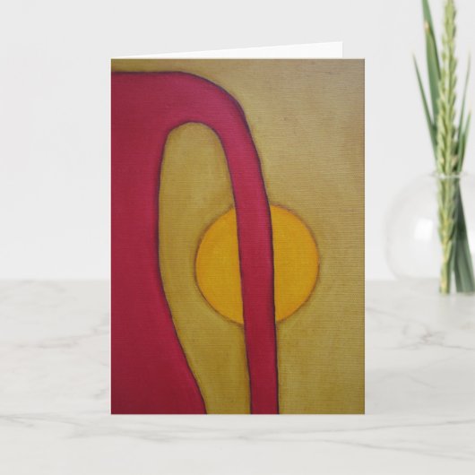 あいさつ芸術的カード！ カード (正面)