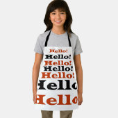 あいさつ エプロン (インサイチュ)