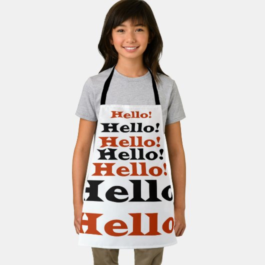 あいさつ エプロン (インサイチュ)